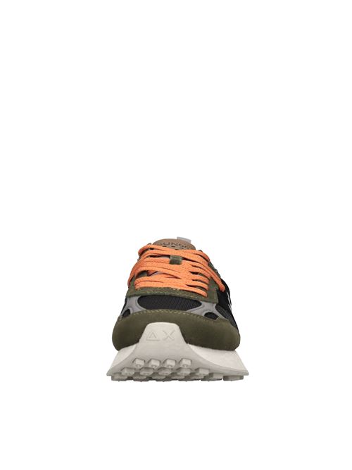 Sneakers Jaki Outdoor in camoscio, ecopelle e tessuto SUN68 | Z45116MILITARE SCURO